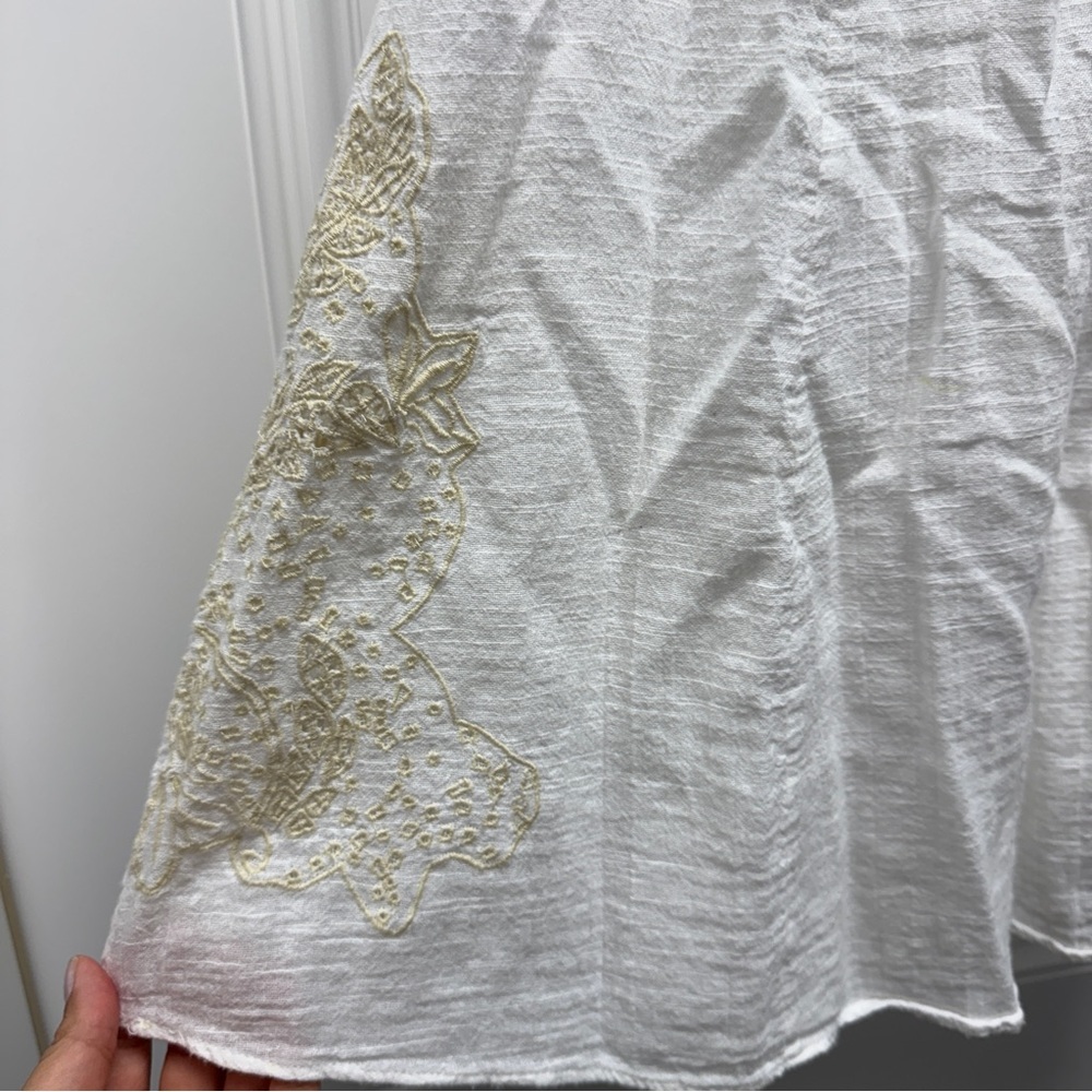 Free People Intimates Cream Lace Detail Dress - Picture 4 of 11